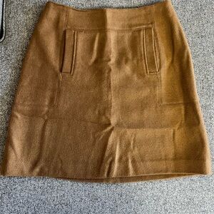 LOFT Brown Mini Skirt